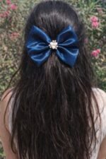 Premium Satin Hair Bow Clip for Girls & Women - Image 6
