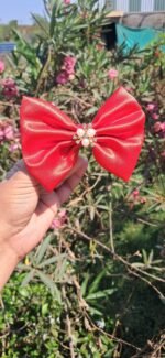 Premium Satin Hair Bow Clip for Girls & Women - Image 5
