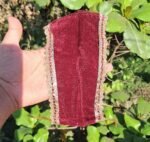 Laddu Gopal Dress Set with Mukut and Bansuri | Designer Velvet Laddu Gopal Poshak | Kanha Ji Dress for Size 1-25 - Image 3