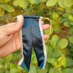 Nayahe- Handmade Designer Laddu Gopal Dress Set | Premium Blue Silver Poshak with Mukut Size 1-6 - Image 4