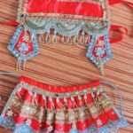 Mata Rani Chunri Dress Set 8x6/110/-pp)|  Chowki Decoration | Minimum Order 24 Pieces