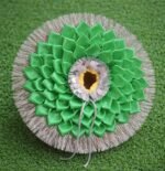 designer green dress for laddu gopal