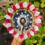 Complete Laddu Gopal dress set with mukut dhoti and accessories