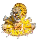 Laddu Gopal Yellow Dress (Size 1 to 6) | Handmade Designer Poshak | Premium Quality - Image 2